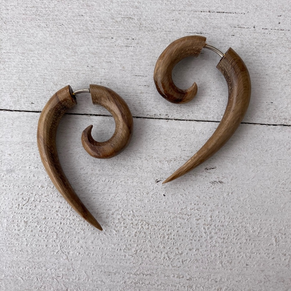 Gorgeous wood carved filigree faux gauges